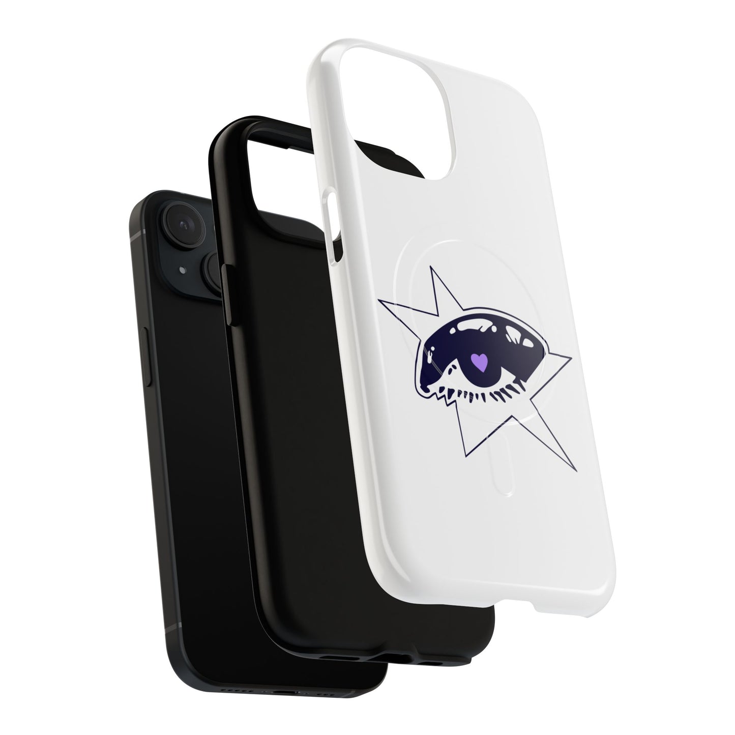Purple Starry Eye Tough Magnetic phone case