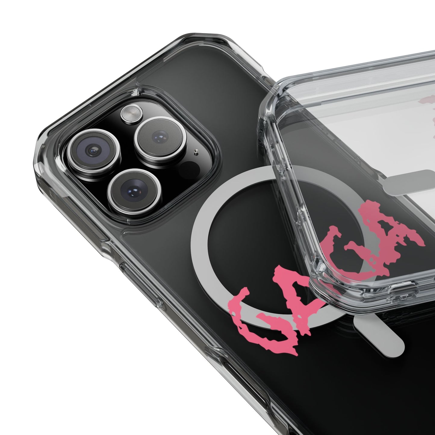 Pop Drip Magnetic clear case