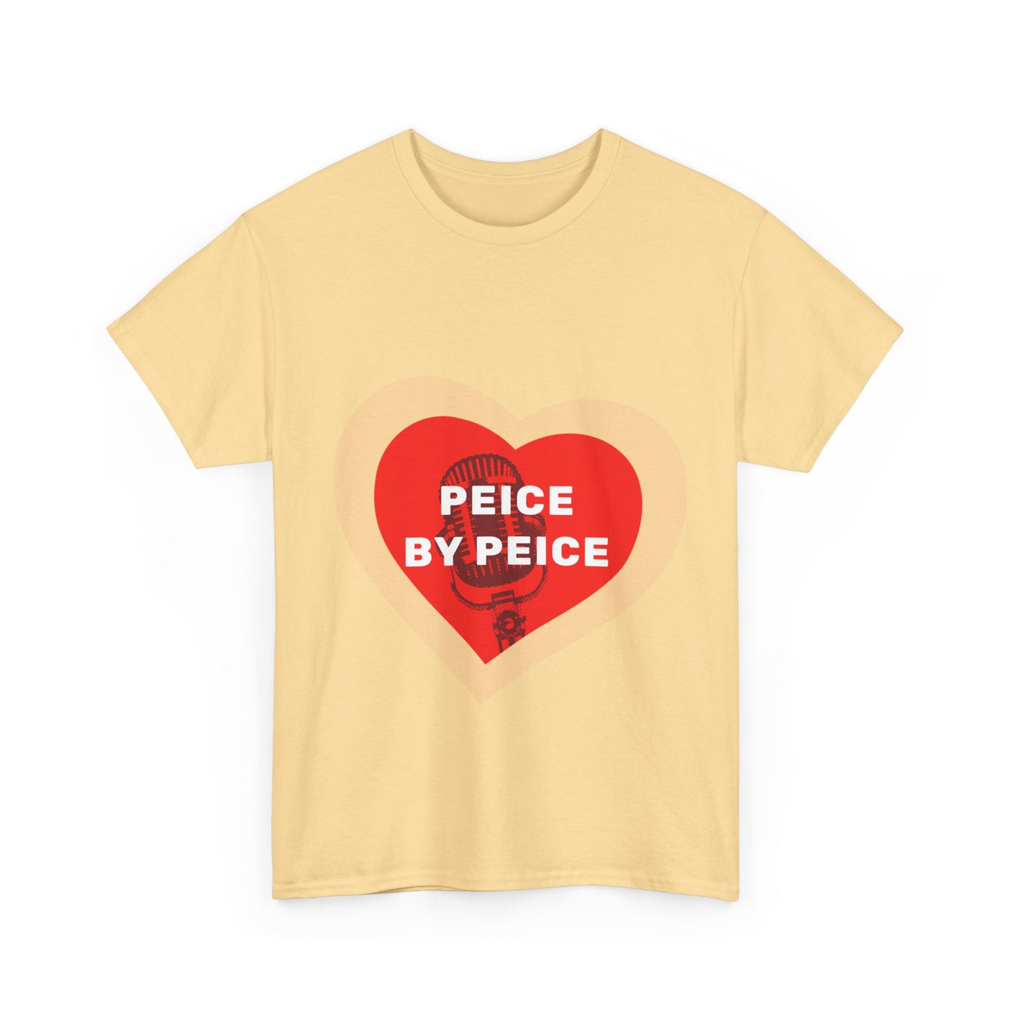 Piece by Piece Mic Drop Unisex Heavy cotton tee