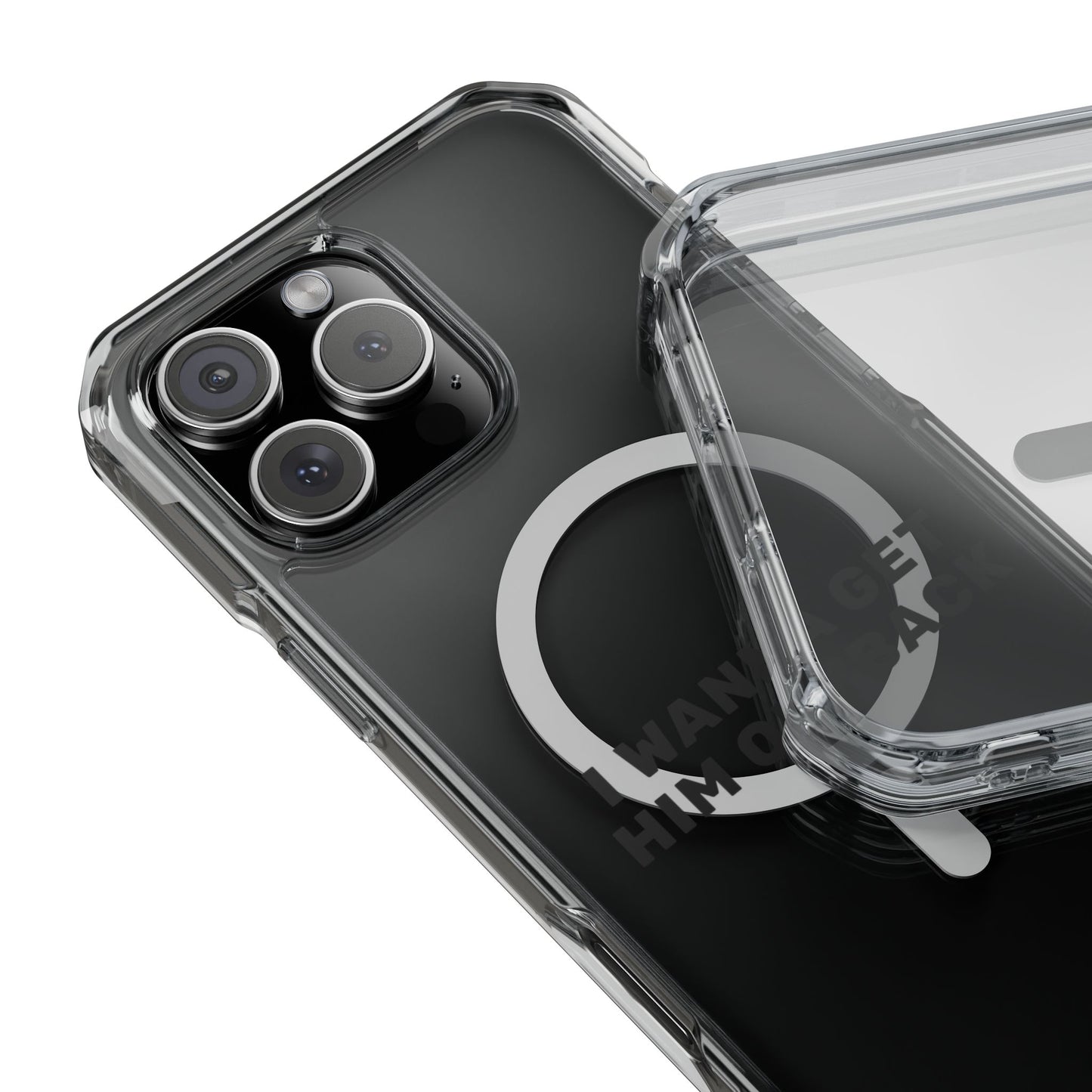I Wanna Get Him Outback Bold Magnetic Clear Impact Case