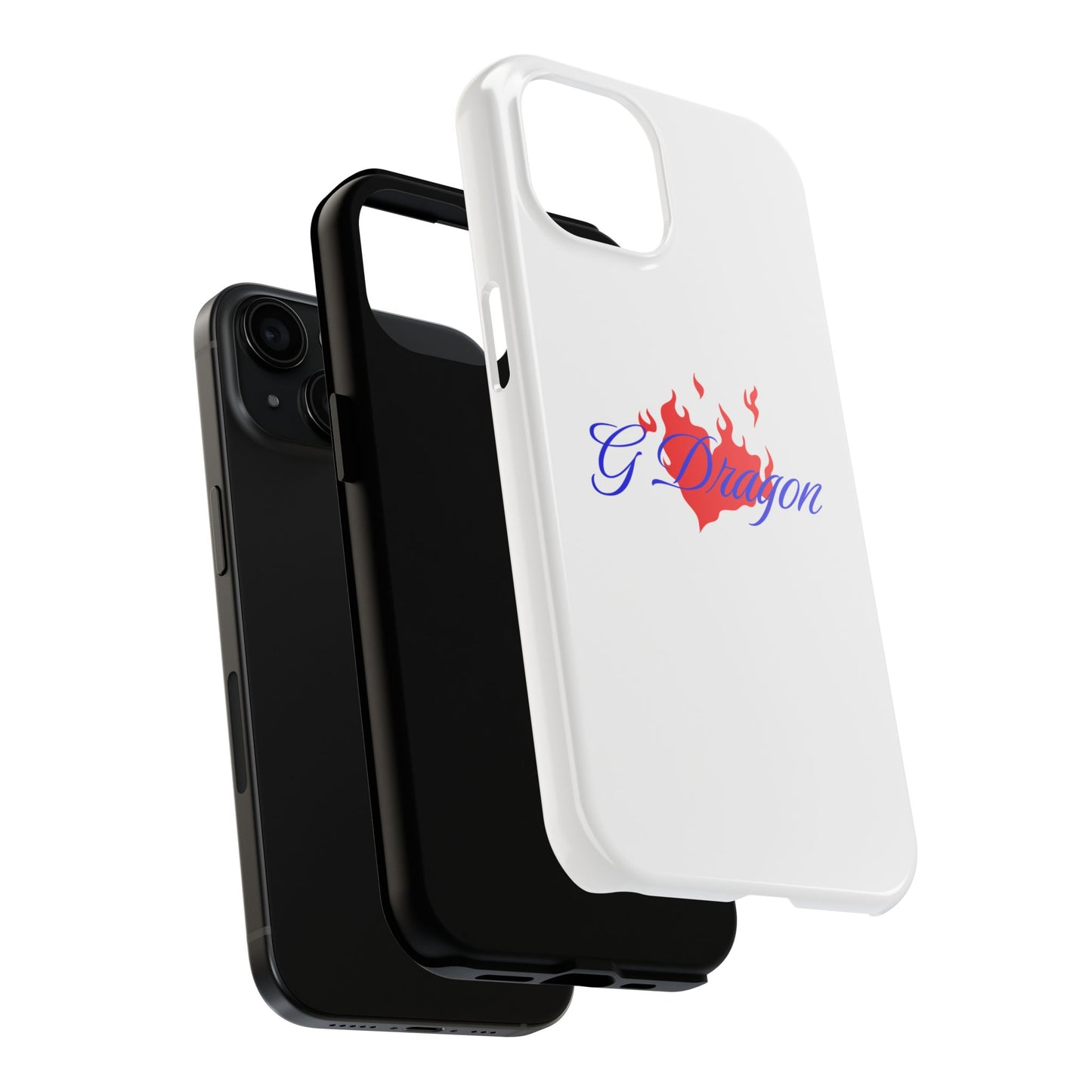 Heart on Fire Bold Script Tough Magnetic Case