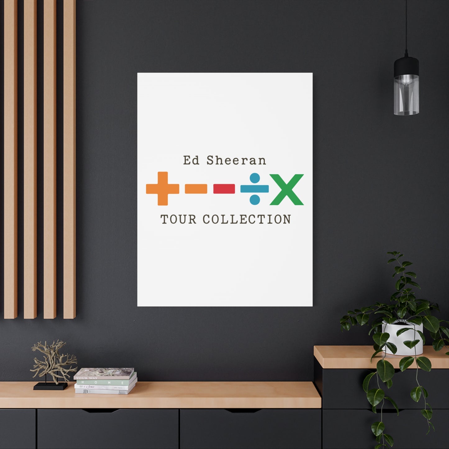 Matte Stretched Canvas, 1.25" Depth – Ed Sheeran Edition
