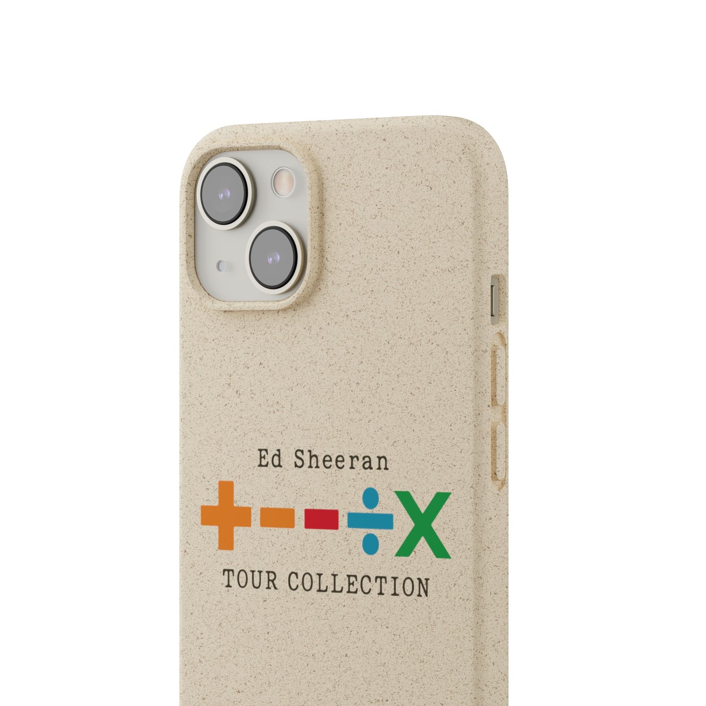 Biodegradable Cases for iPhone 12 to 16 Pro Max Showcasing – Ed Sheeran Edition