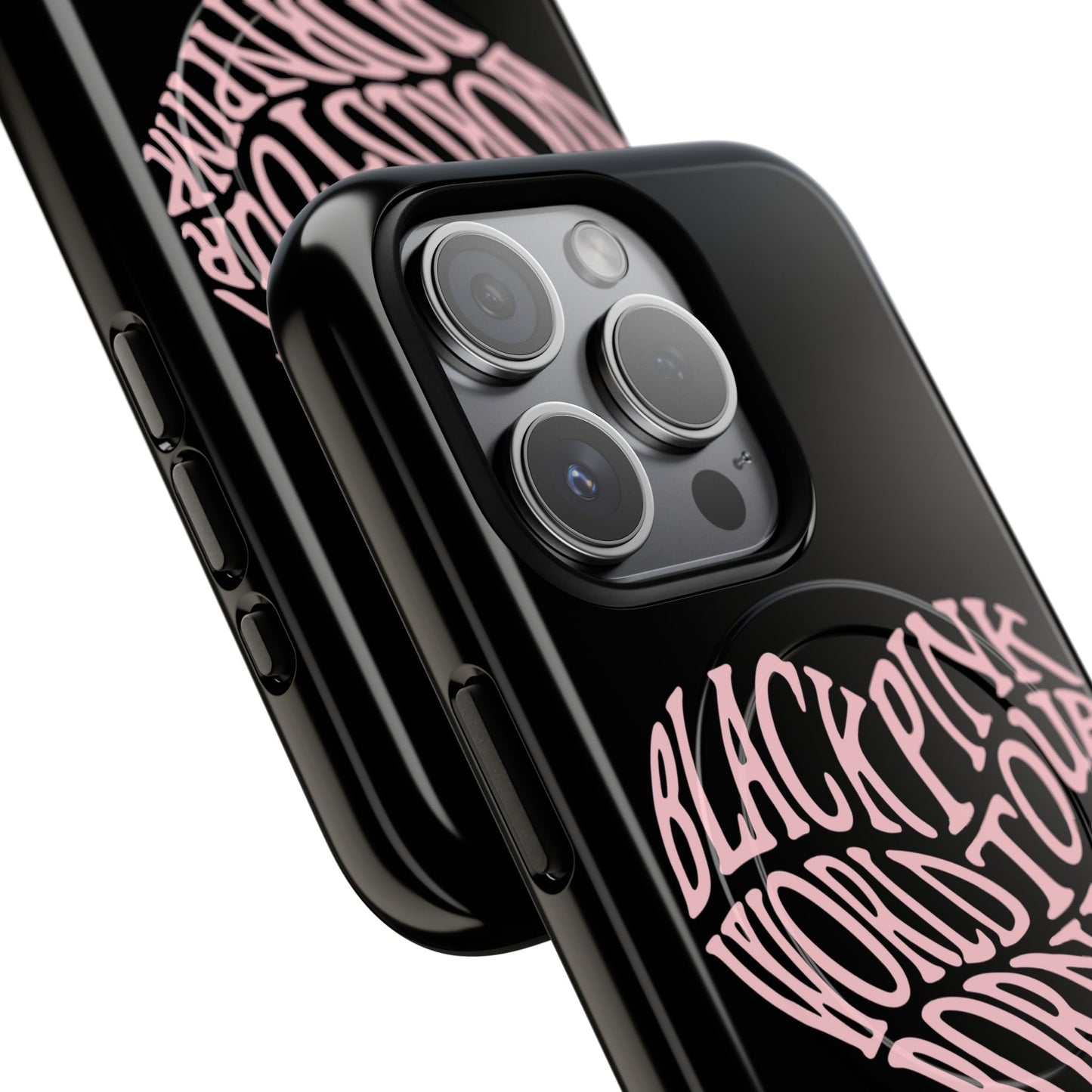 Iphone Born Pink Heart Typography - Tough Magnetic Phone Case