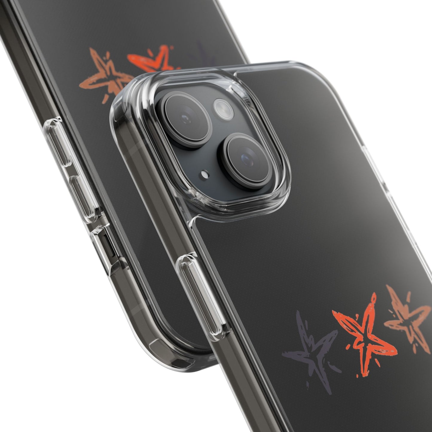 Starlit Threads Clear Cases