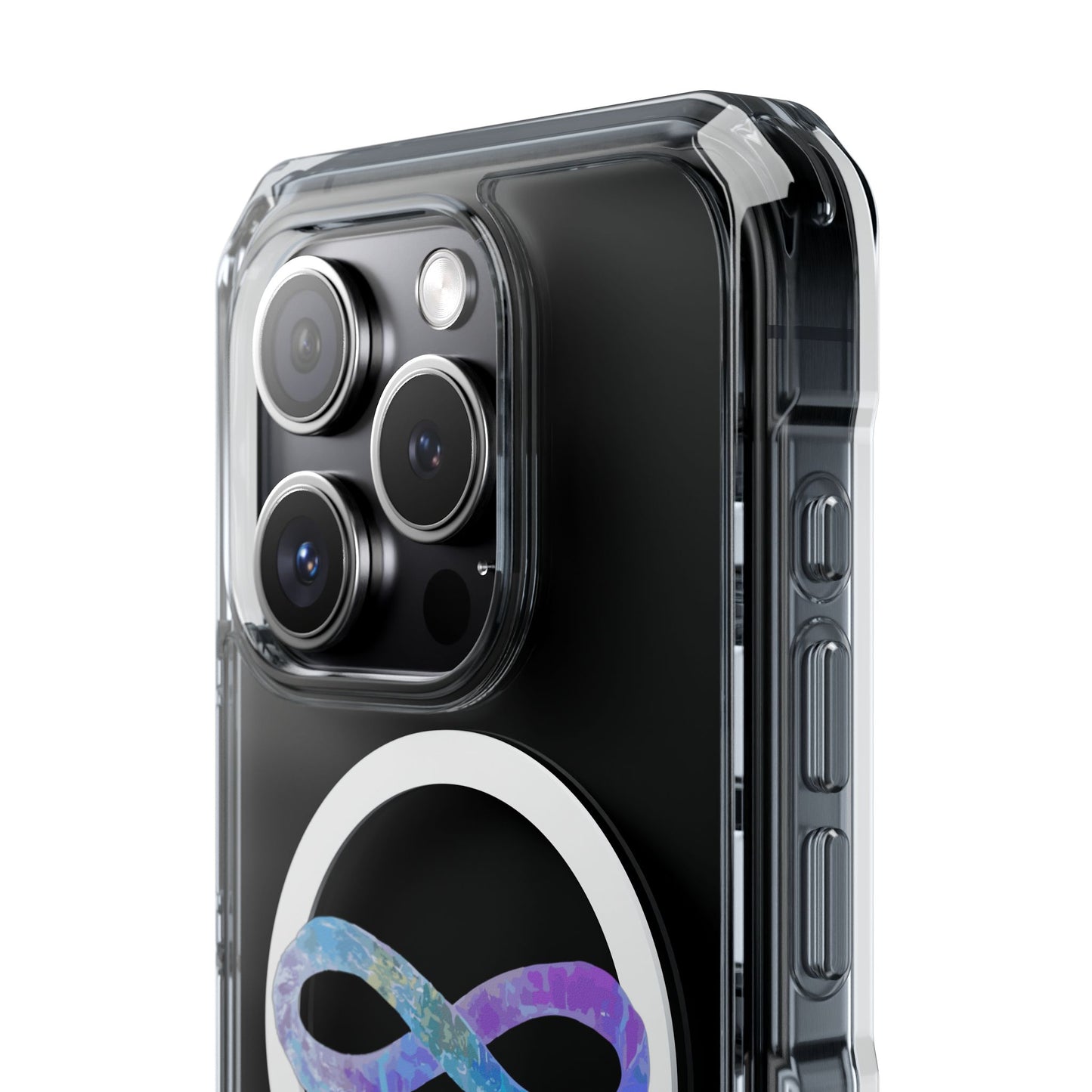 Cosmic Infinity Loop Magnetic Clear Impact case