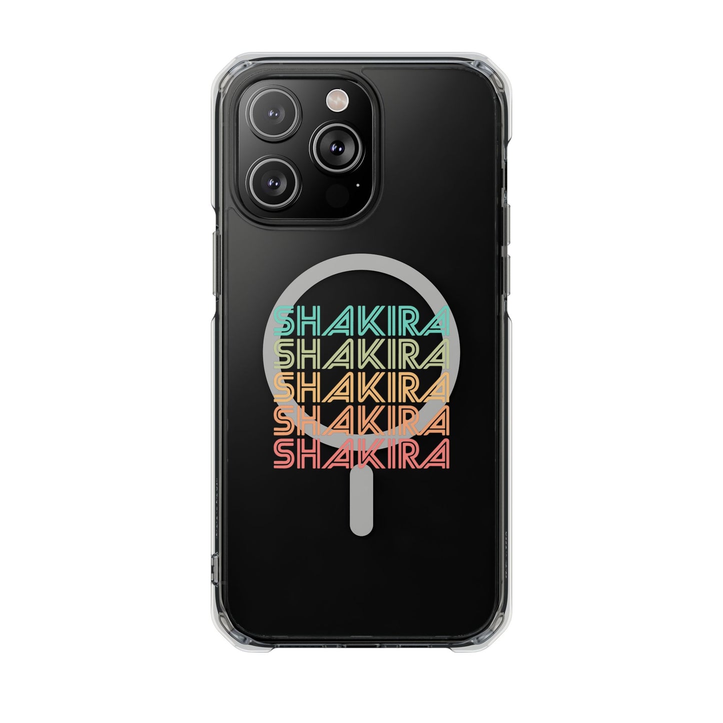 Retro Pop Lines Clear Impact case