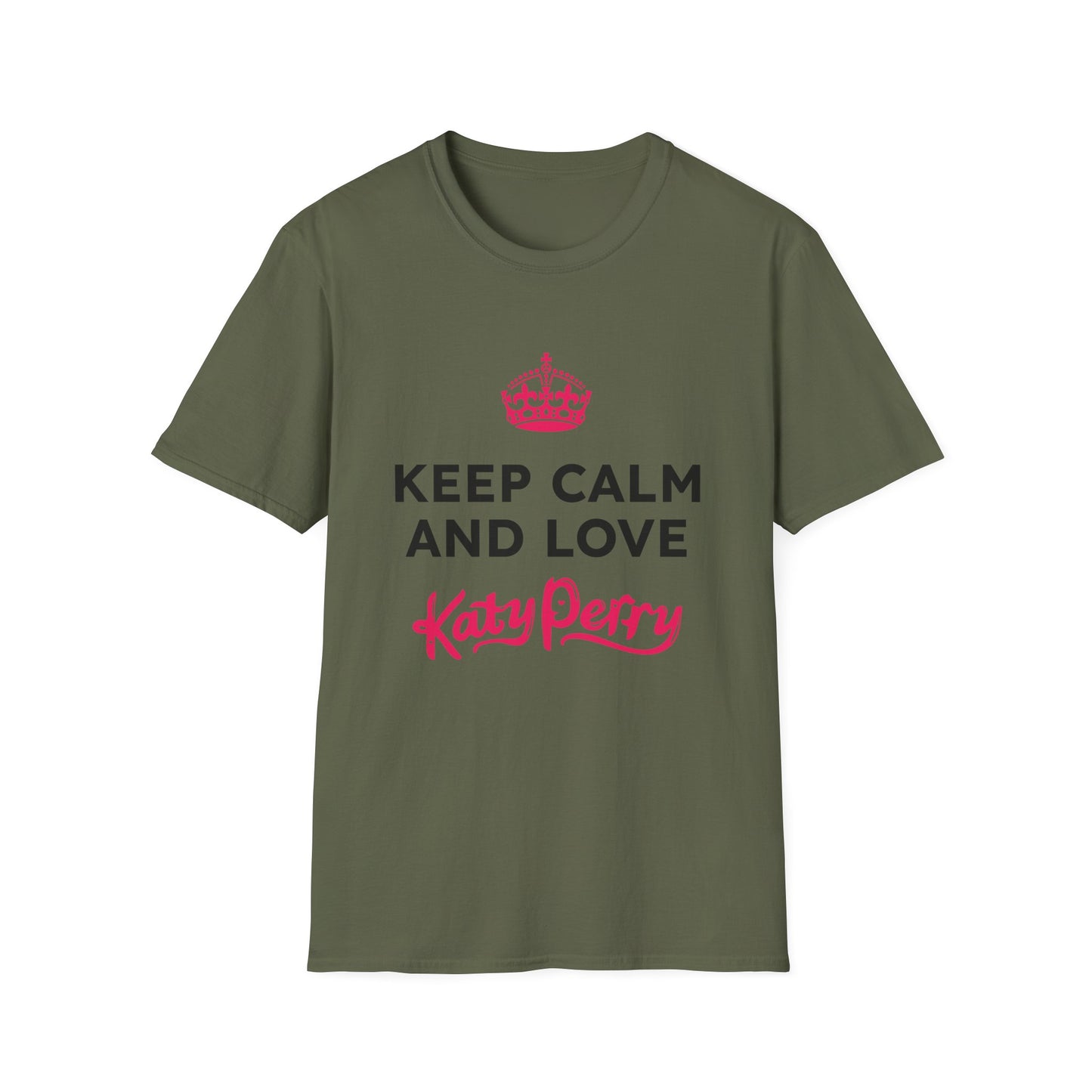 Crown over Katy Perry Signature” - Unisex Softstyle T-shirt