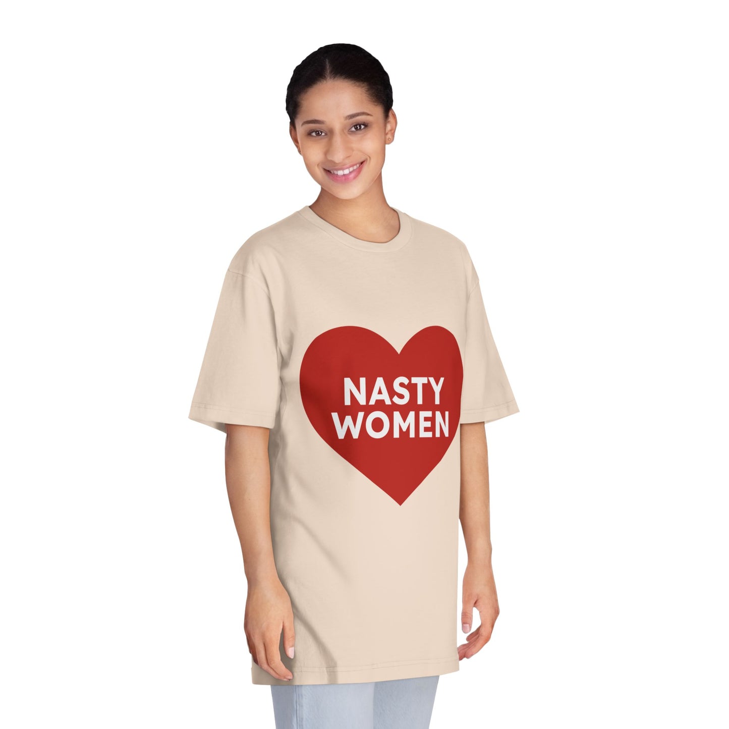 Nasty Women Heart - Unisex Classic Crewneck T-shirt