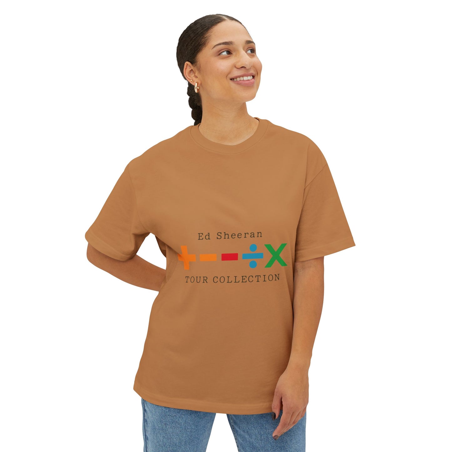 Unisex Oversized Boxy Tee – Ed Sheeran Edition