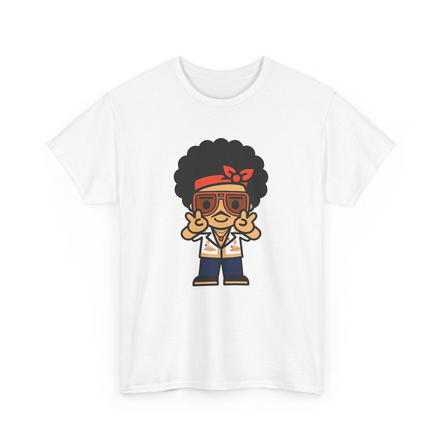 Afro Disco Mood Unisex Heavy cotton Tee