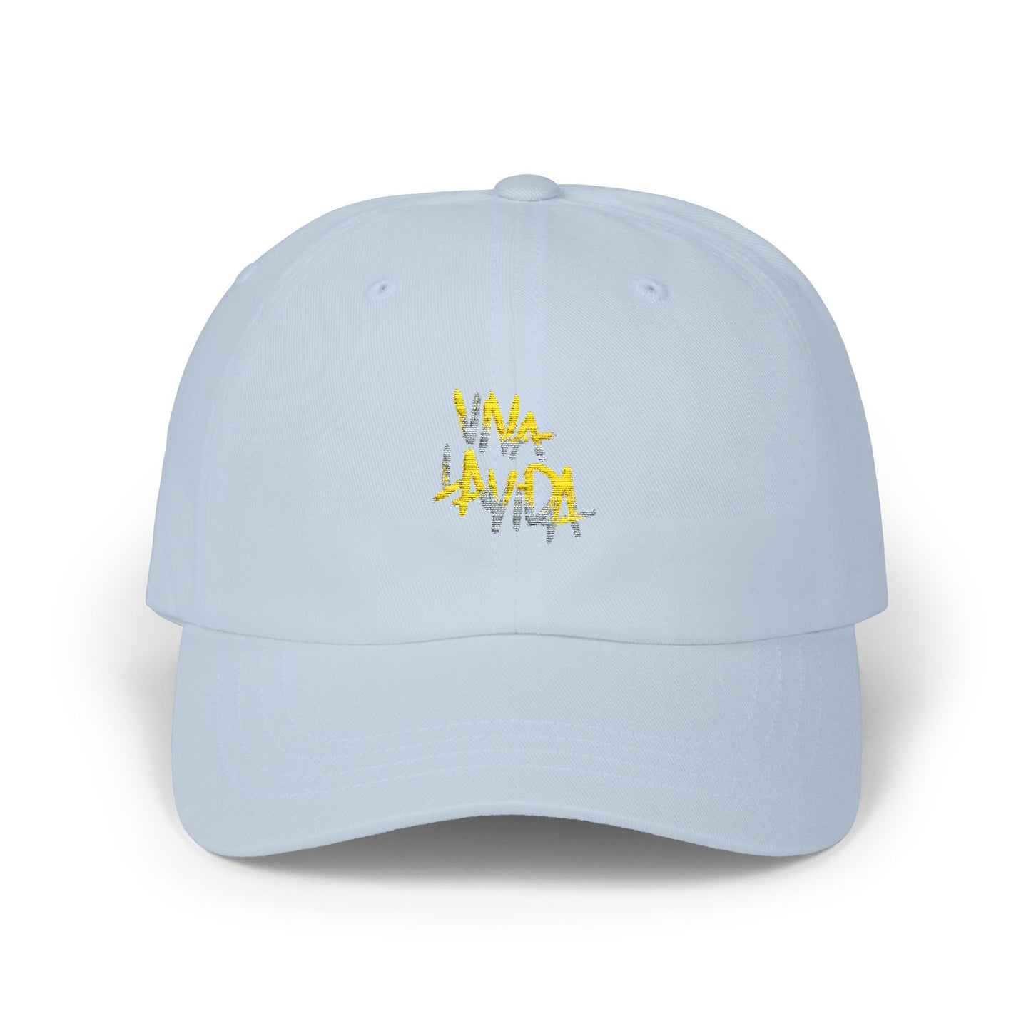 Golden Brush Script Classic dad cap