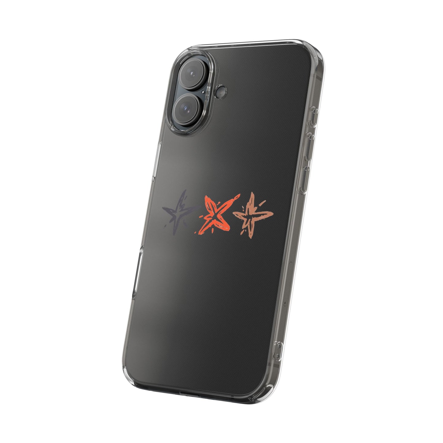 Starlit Threads Clear Cases