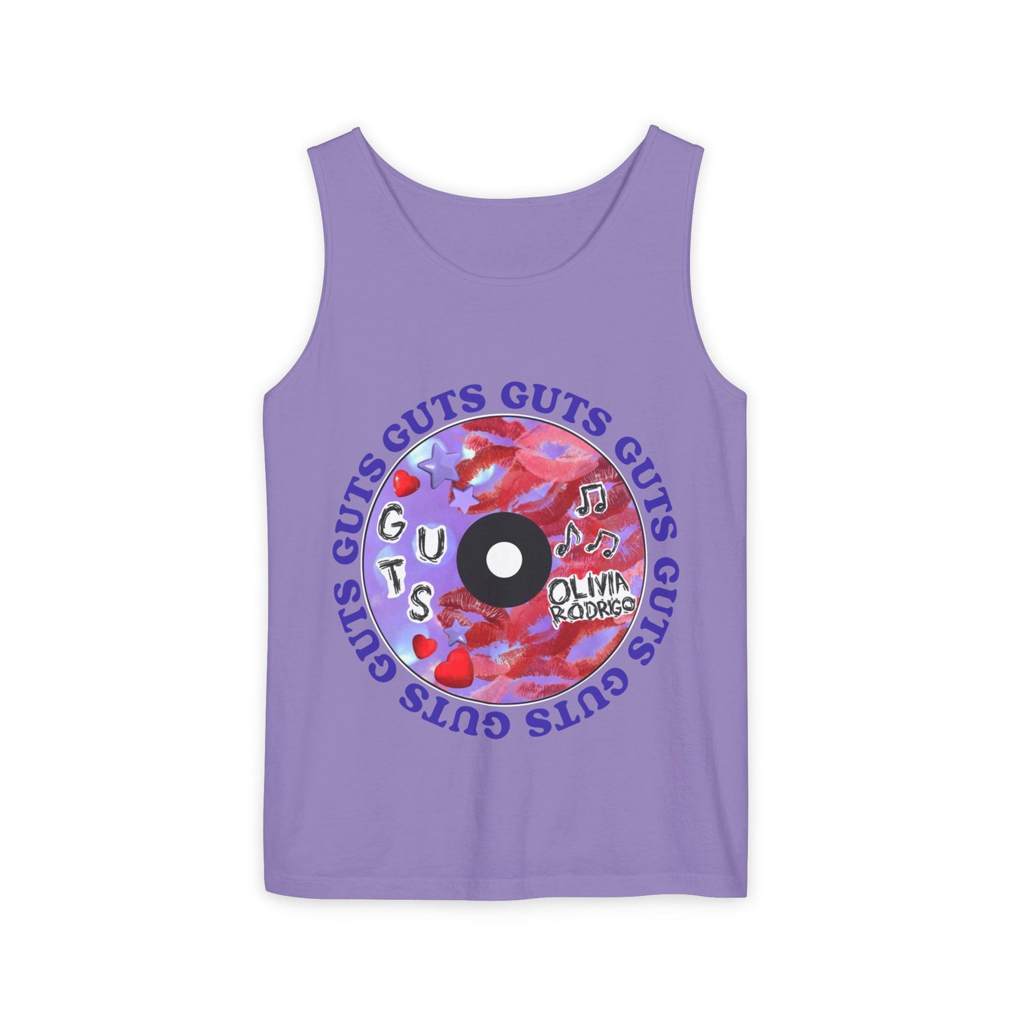 Guts Album Art CD-Dyed Tank Top