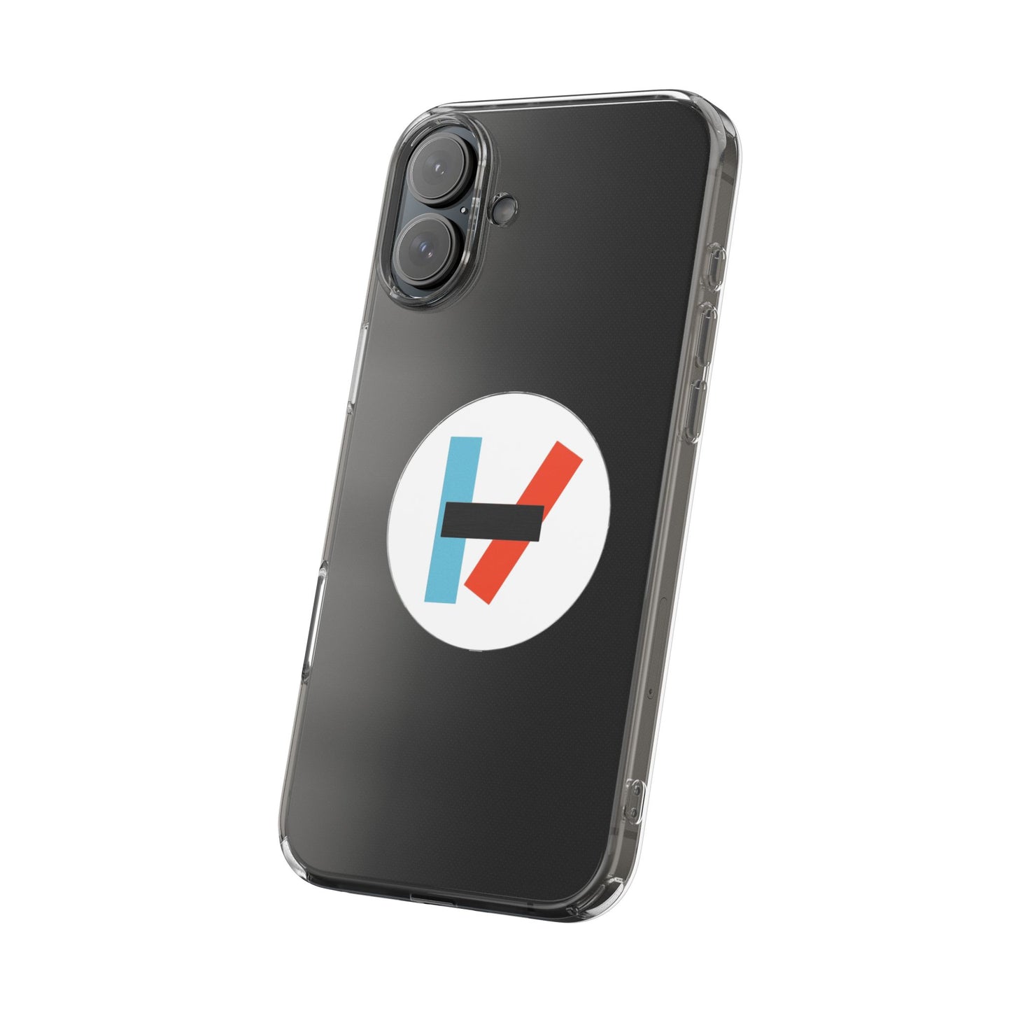 Circle Flame Clear Case