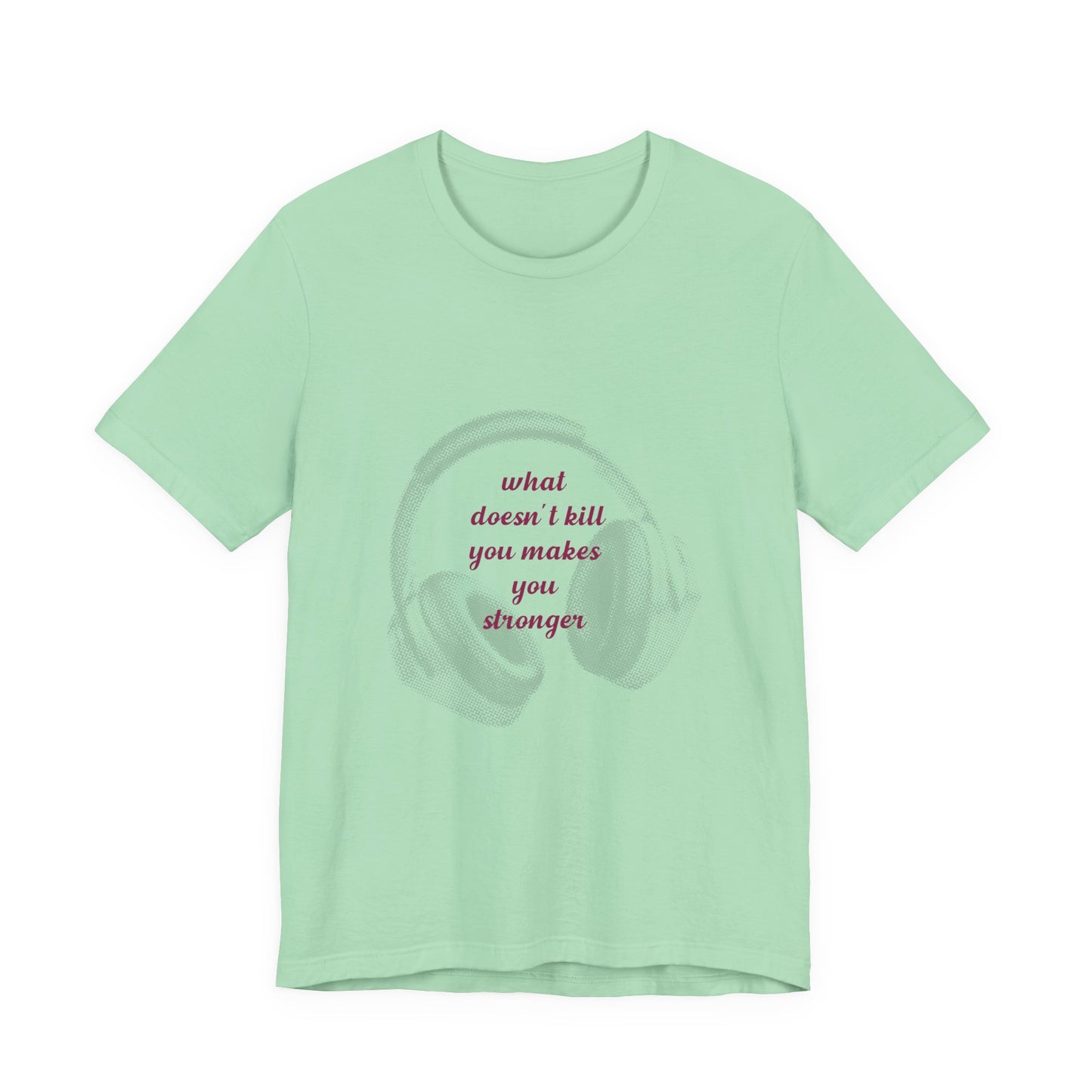 Stronger Soundwaves Unisex Jersey short sleeve tee