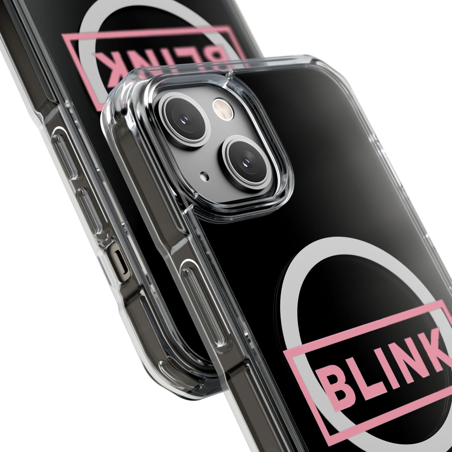 Minimal BLINK Logo - Magnetic Clear Impact Case