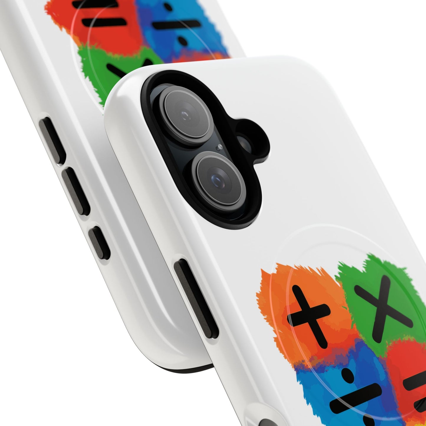 Orange Equals Symbol Tough Magnetic case