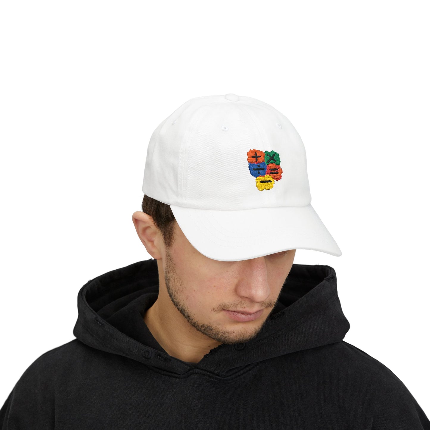 Orange Equals Symbol Classic Dad Cap