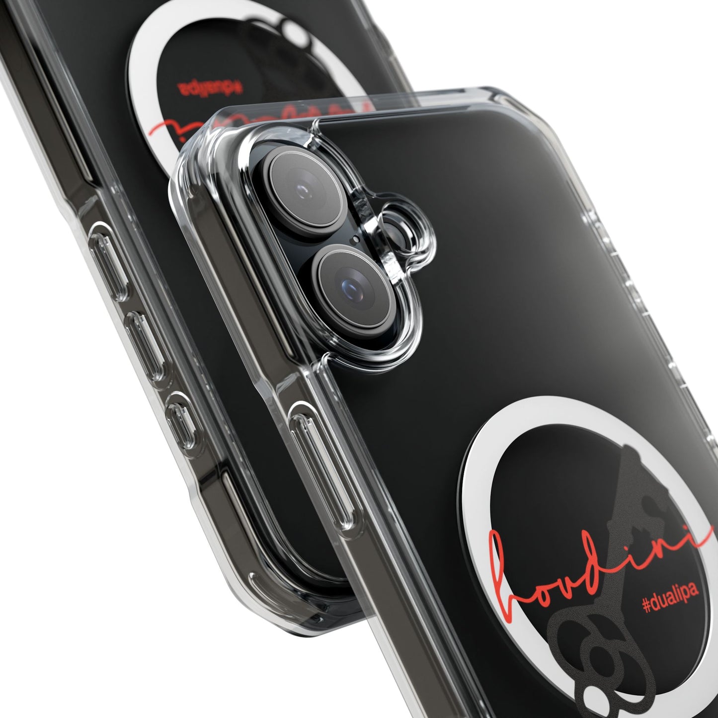 Cursive Spell “Houdini” Magnetic Clear Impact case