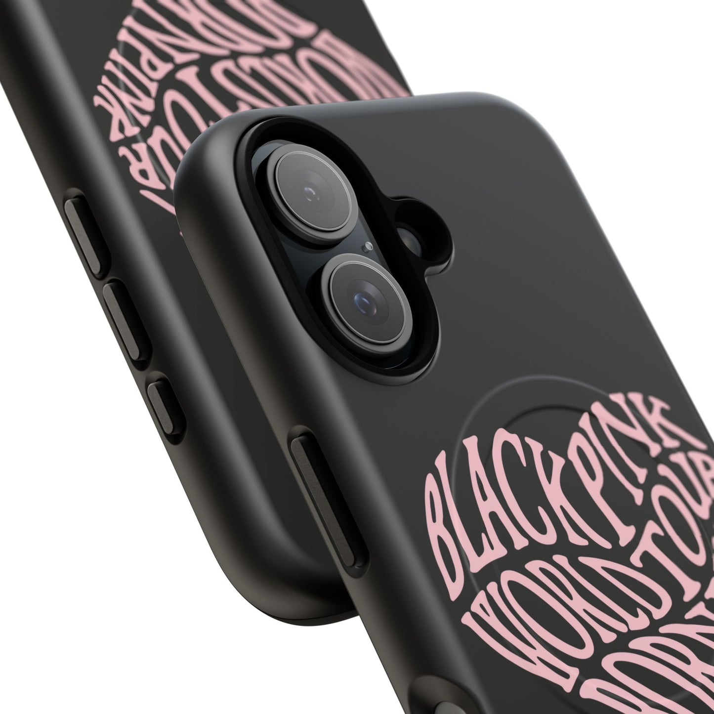 Iphone Born Pink Heart Typography - Tough Magnetic Phone Case