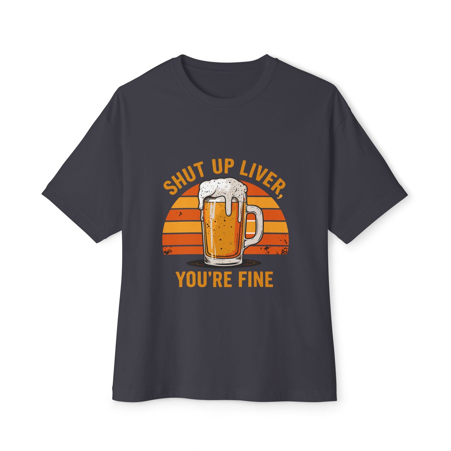 Oversized boxy Tee – Snazzy You're fine Edition