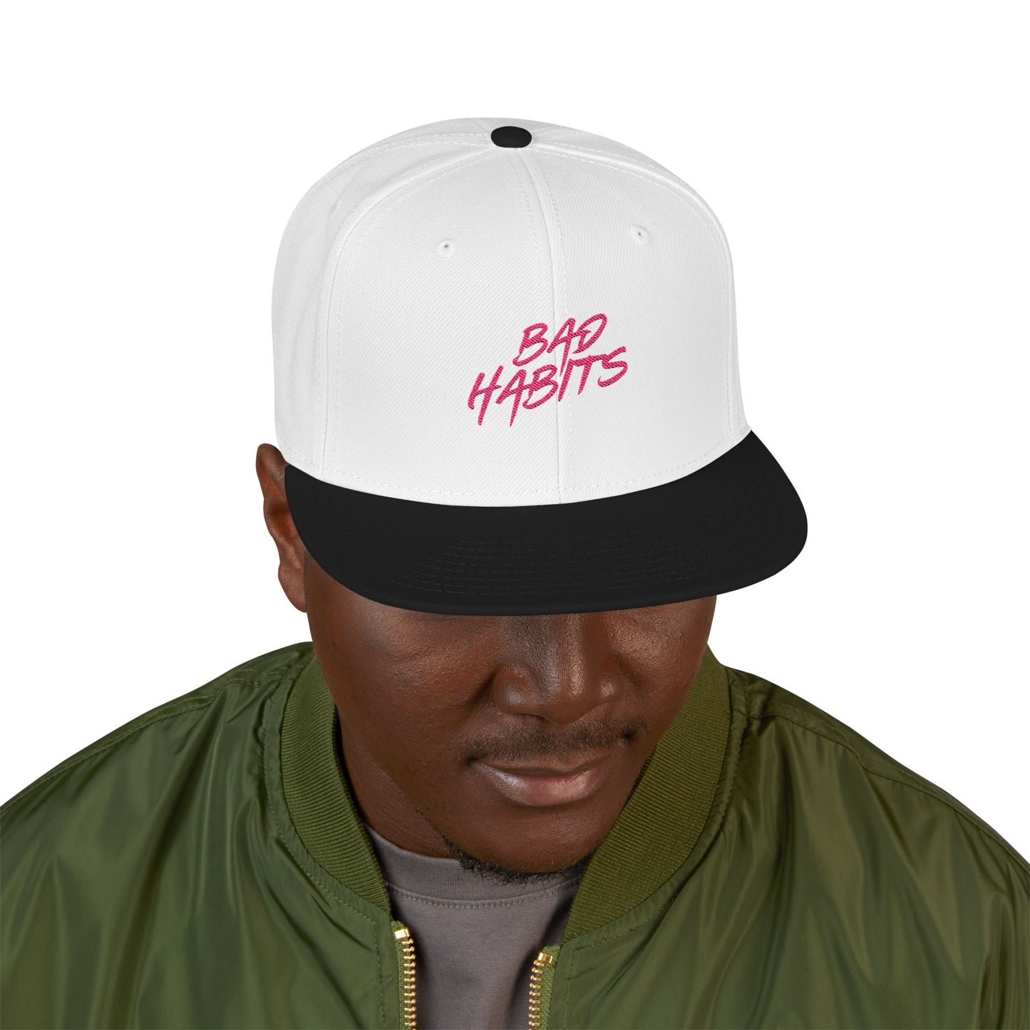 Sun and Waves Minimalist Snapback Cap