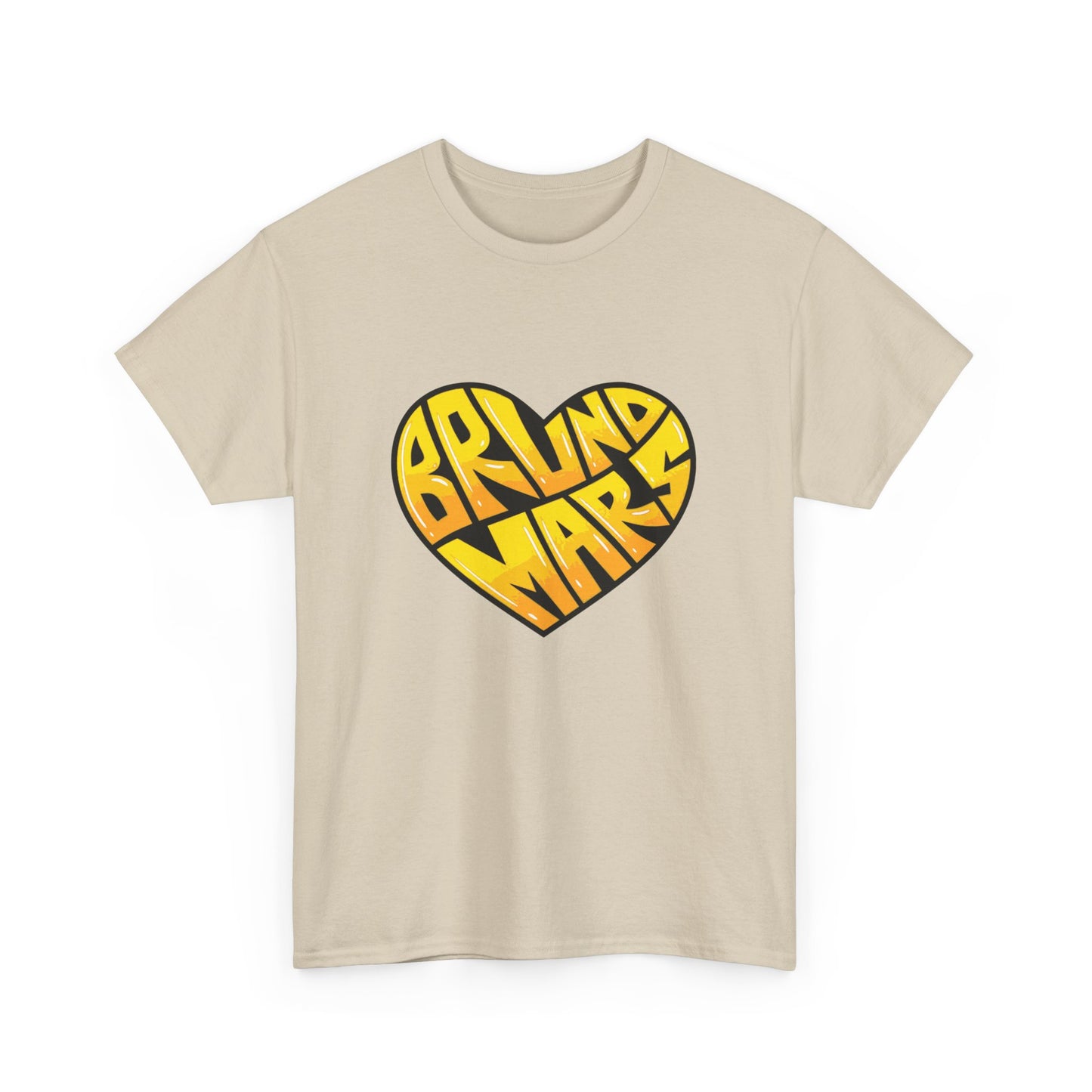 Loud Love Retro Heart Unisex Heavy cotton Tee