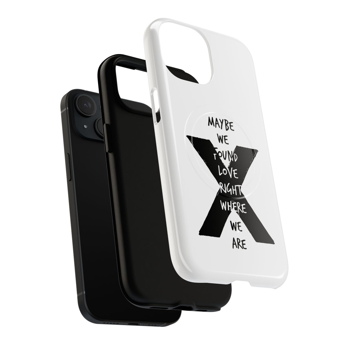 Abstract Paw and Brush Stroke Tough Magnetic case
