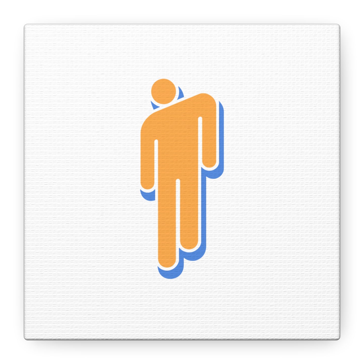Walk Alone Icon Matte Canvas