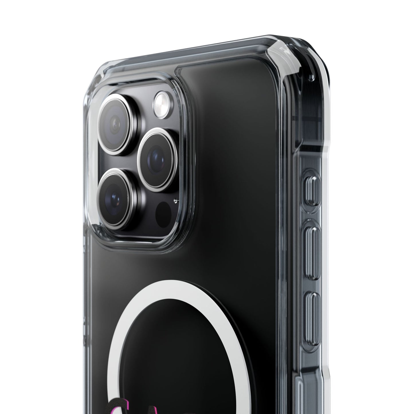 Electric Neon Magnetic clear case