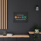 Matte Stretched Canvas, 1.25" Depth – Ed Sheeran Black Edition