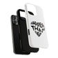 Happier Heart Lettering Tough Magnetic Case
