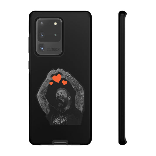 Tough Samsung Case (S20–S25) – Post Malone Heartfelt Wishes