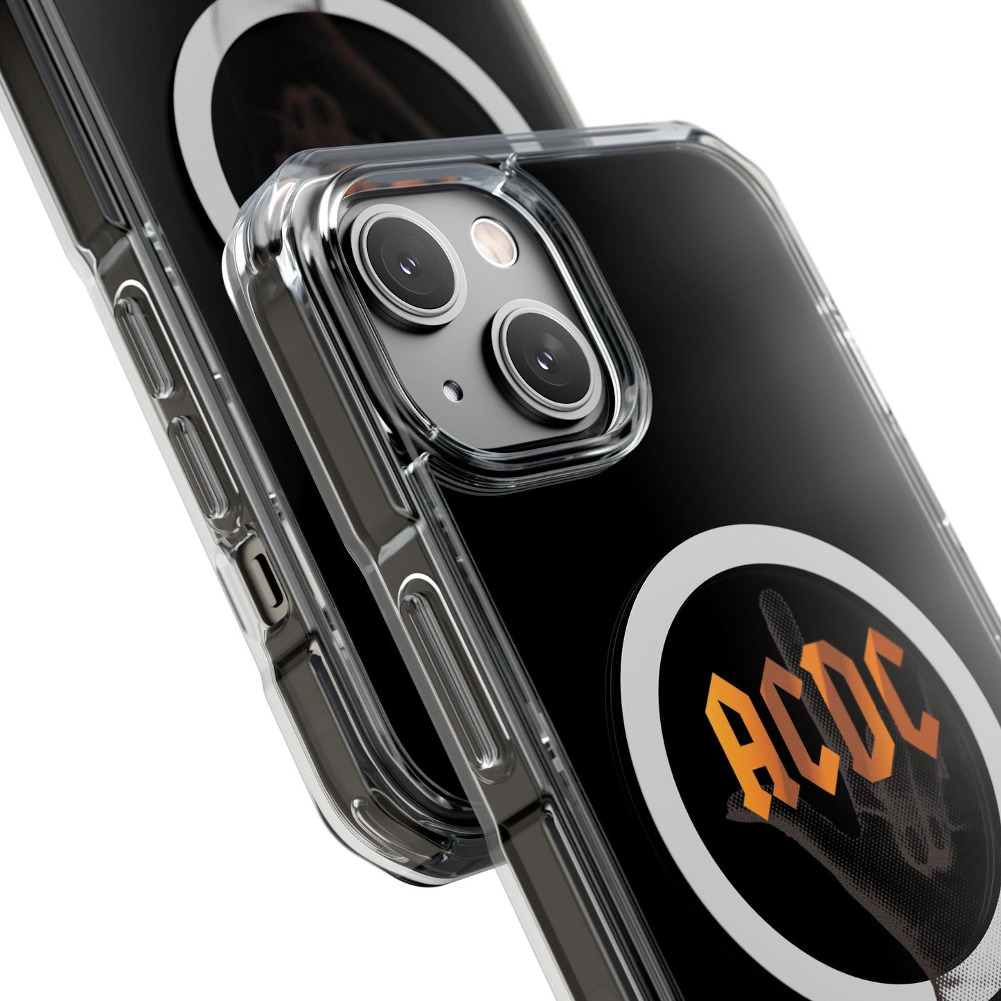 Retro Thunderbolt Magnetic Clear Impact case