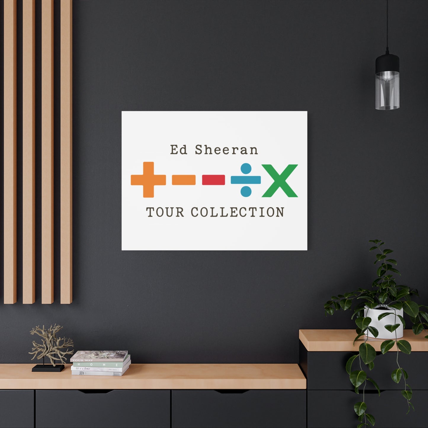 Matte Stretched Canvas, 1.25" Depth – Ed Sheeran Edition