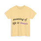 Feel the Music Vibe Unisex Heavy cotton tee