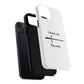 Yellow Outline Graffiti Tough Magnetic Case