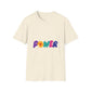 Retro Flower Power Color Pop Unisex Softstyle Tee