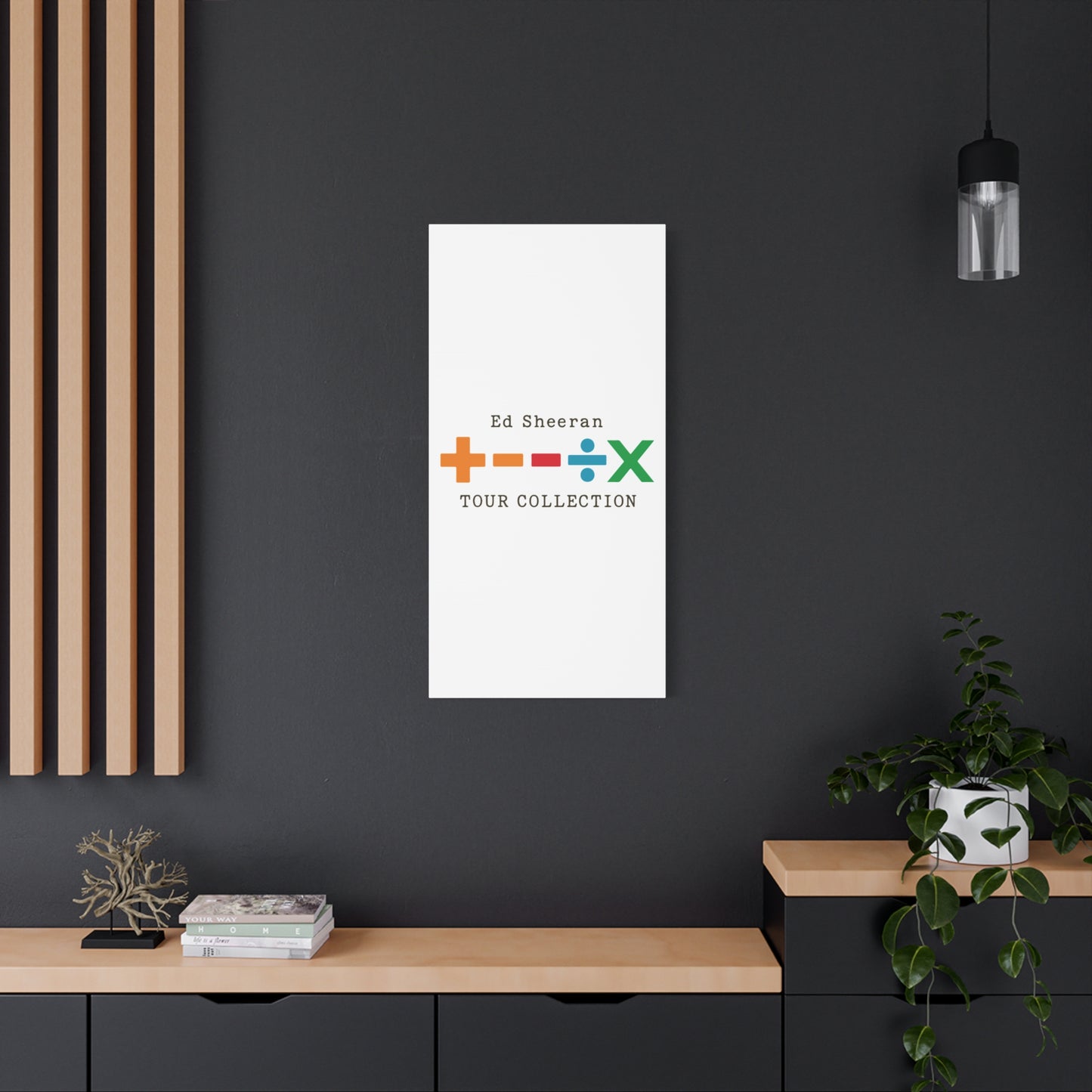 Matte Stretched Canvas, 1.25" Depth – Ed Sheeran Edition