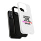 Retro Fade Letter Tough Magnetic Case