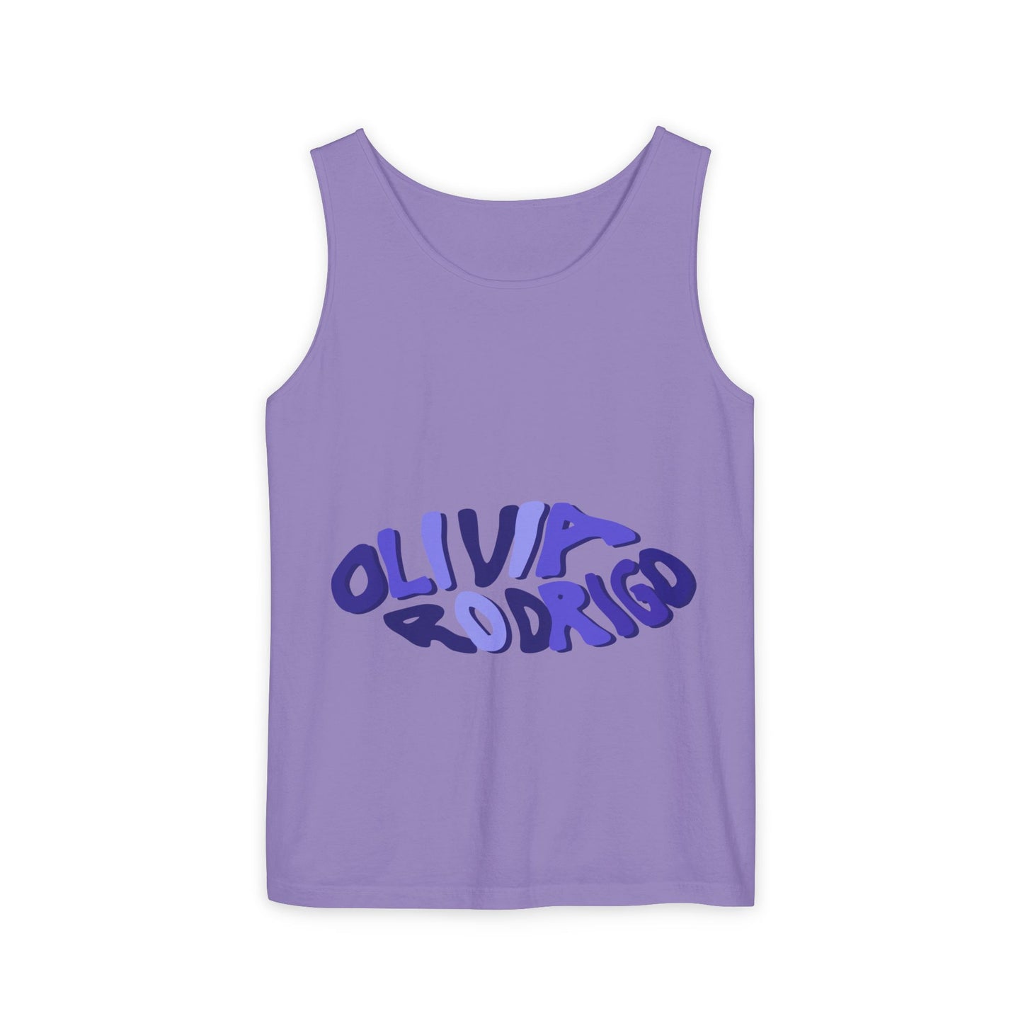 Olivia Rodrigo Wavy Text-Dyed Tank Top