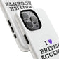 I Love British Accents Tough Magnetic phone case