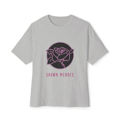 Neon Bloom Unisex Oversized Boxy Tee