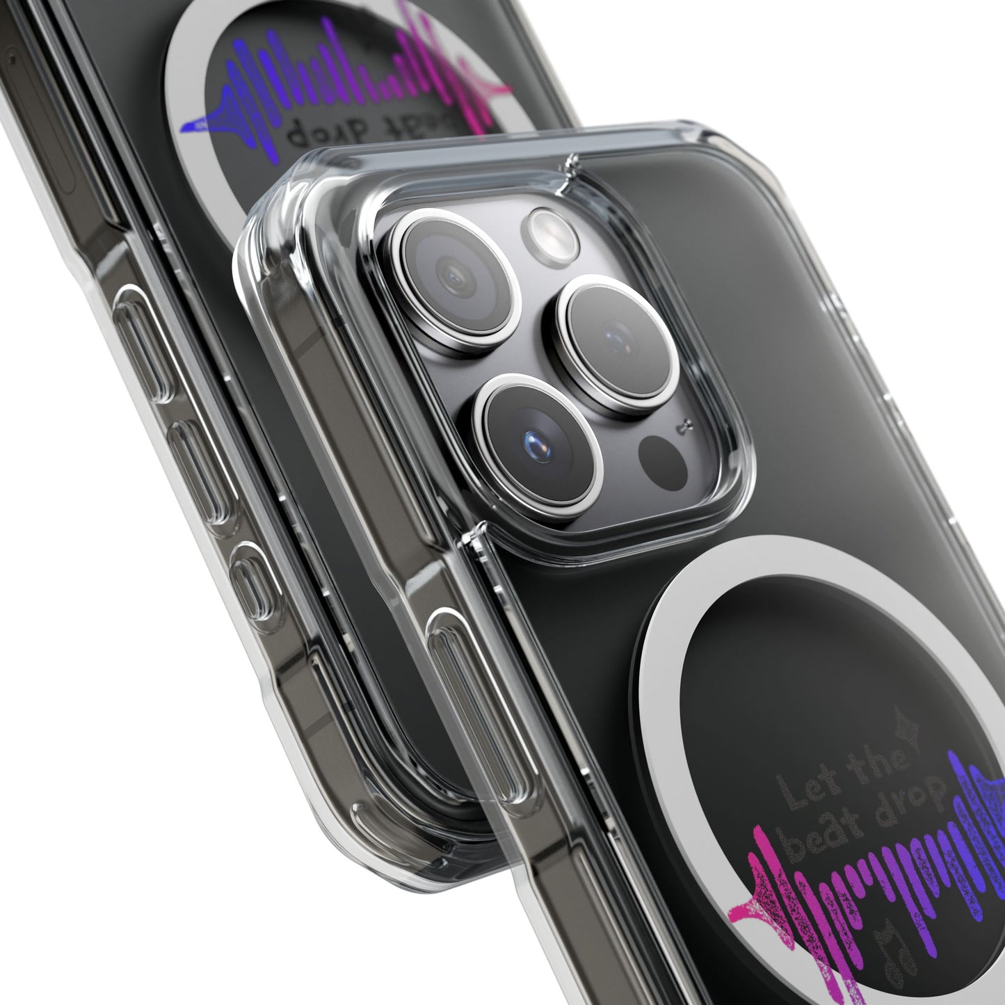 Bold Beats Visualizer Magnetic clear Impact Case