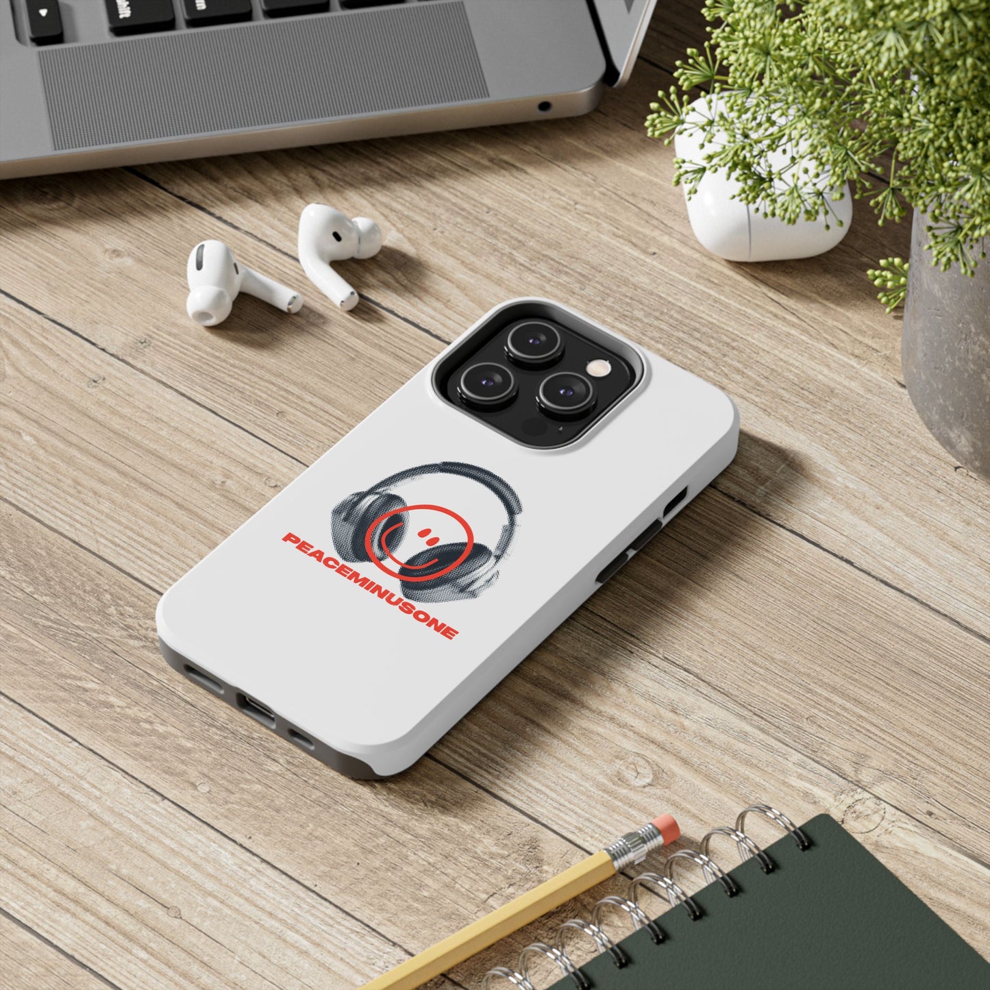 Smiley Beats Graphic Tough Magnetic Case