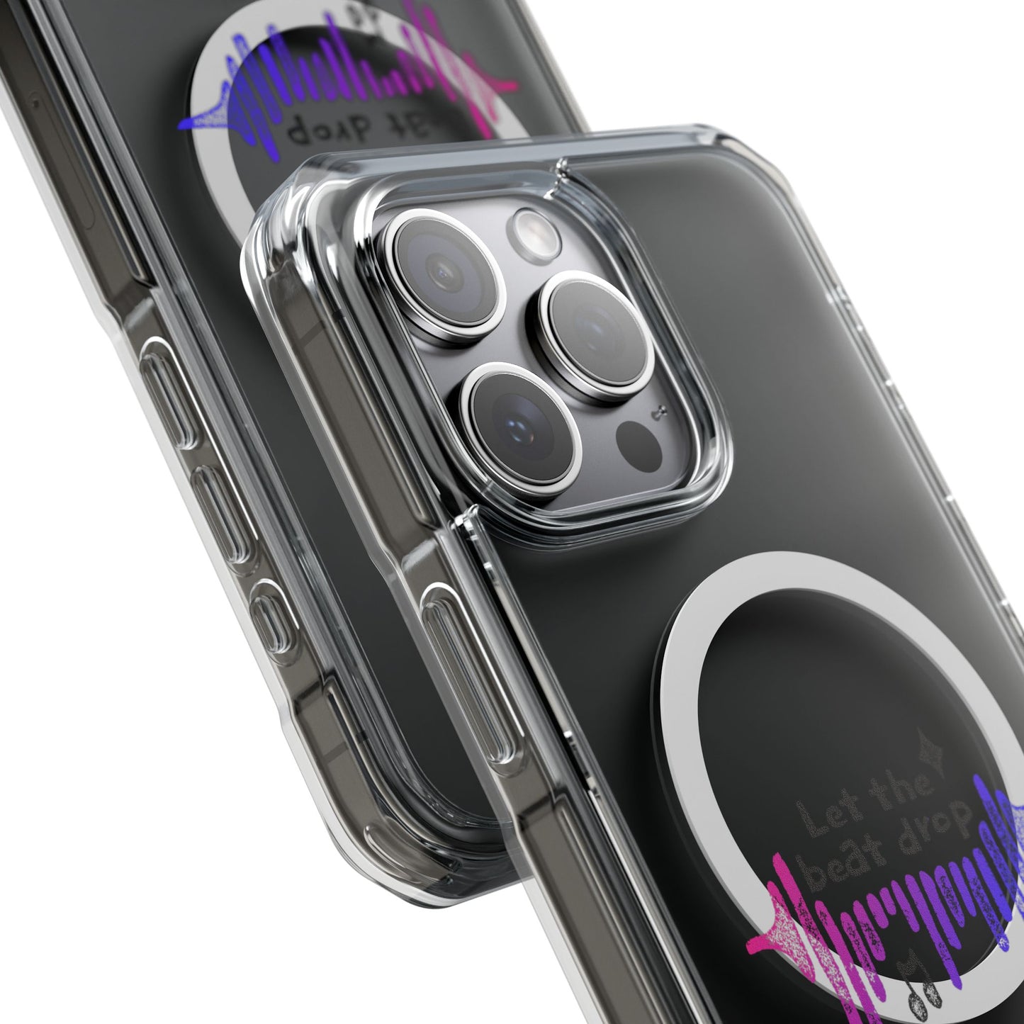 Bold Beats Visualizer Magnetic clear Impact Case