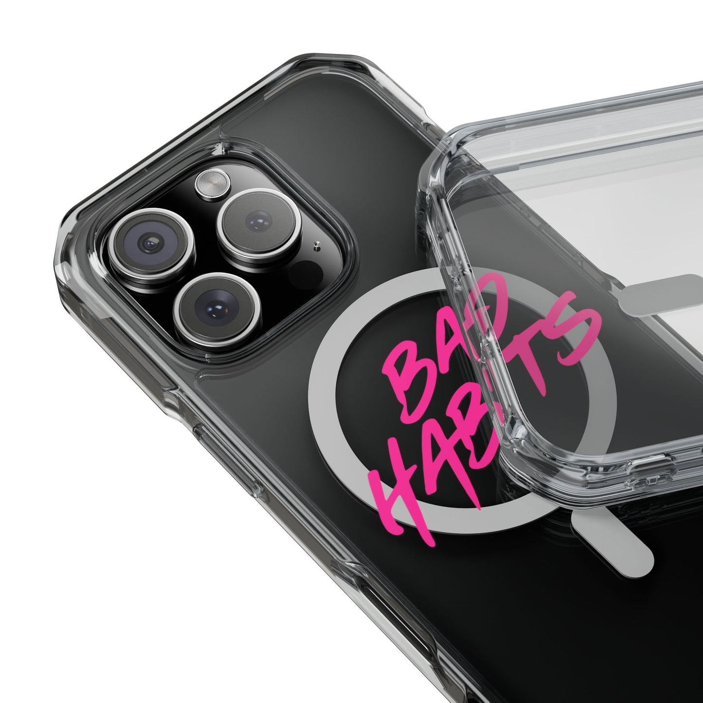 Sun and Waves Minimalist Magnetic Clear Impact Case