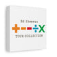 Matte Stretched Canvas, 1.25" Depth – Ed Sheeran Edition