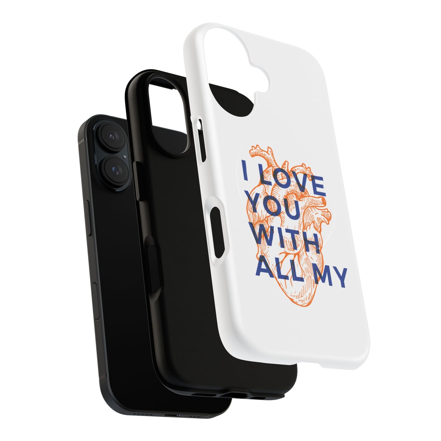 All My Heart Anatomical Art Tough Magnetic Case